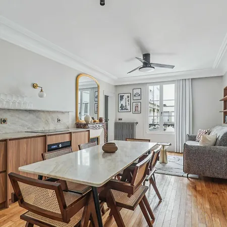 Magnificent Flat - 2br-6p - Champs Elysees Párizs